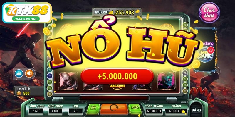 Quay nổ hũ tuyệt đối đặt cược tất tay để dễ dàng thắng lớn