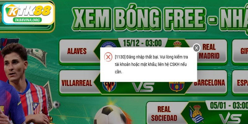 Một số lưu ý cần nhớ khi thực hiện đăng nhập TK88