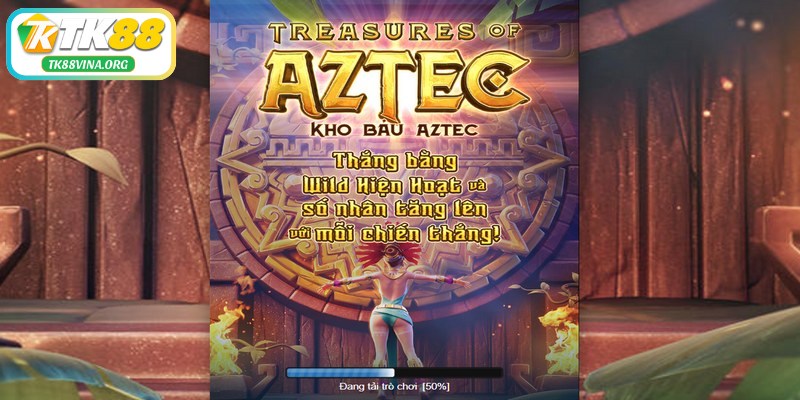Kho Báu Aztec mang đến trải nghiệm săn kho báu kỳ thú tại nổ hũ TK88
