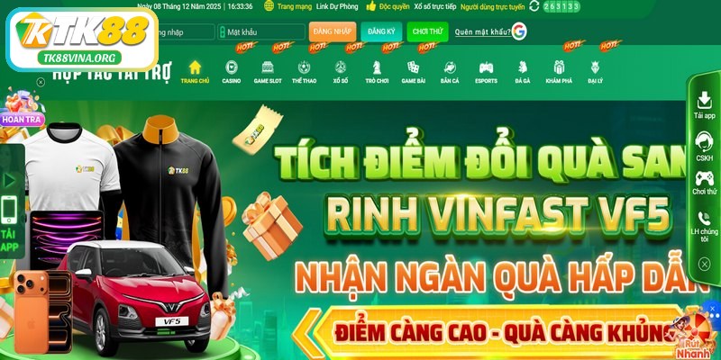 TK88 sở hữu rất nhiều ưu điểm hấp dẫn có một không hai 